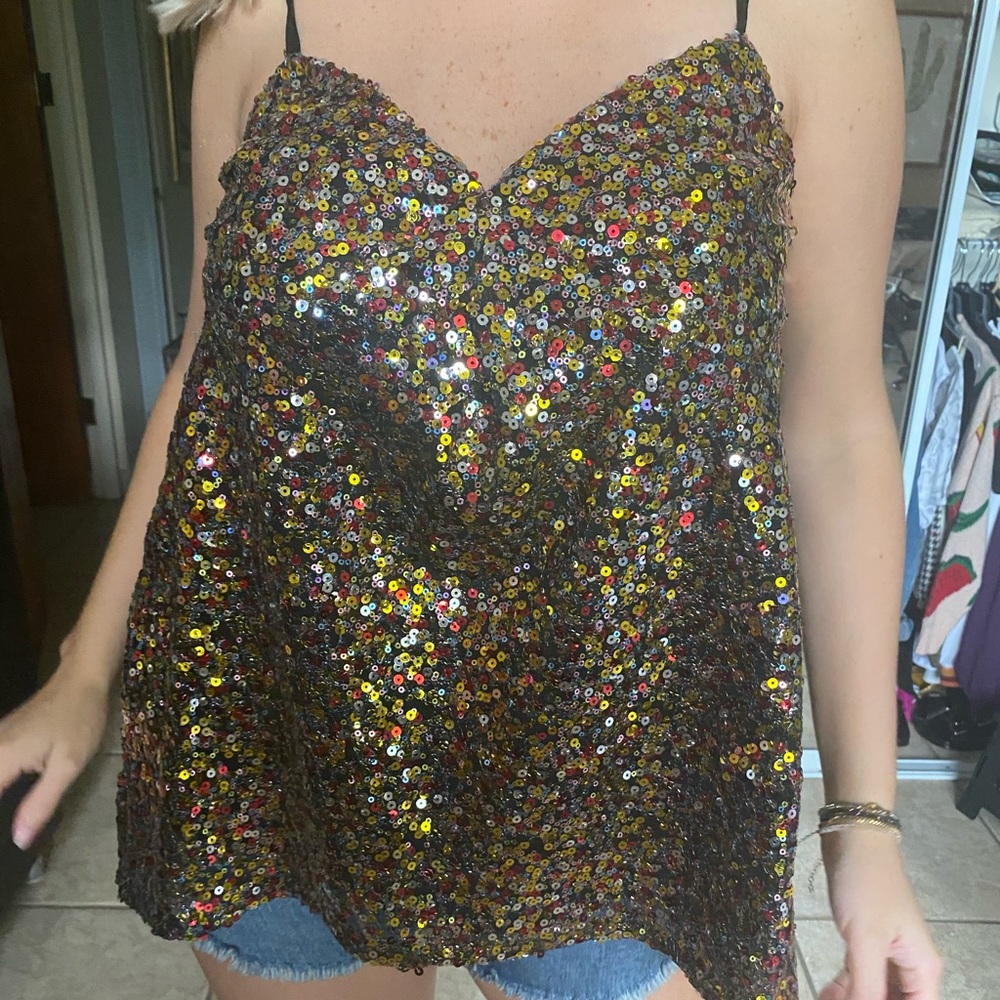Sequin blouse
